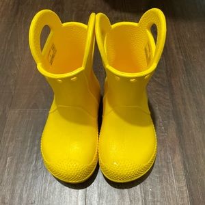Crocs rain boots